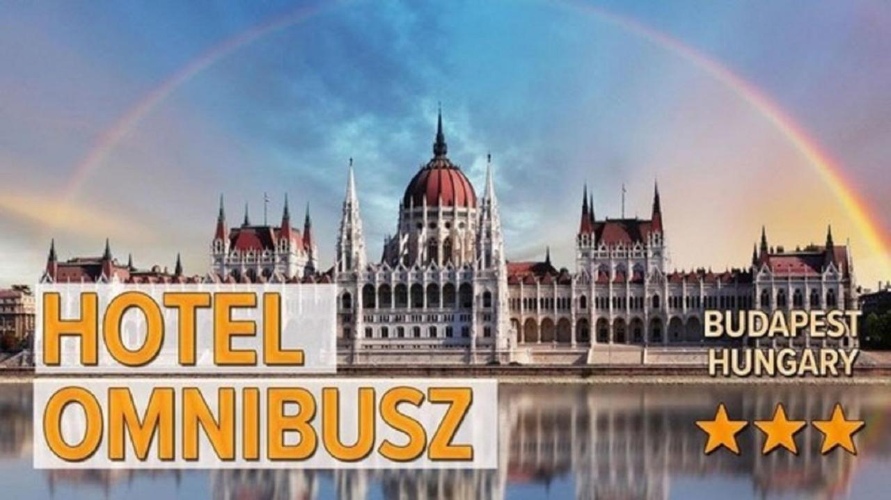 בודפשט Hotel Omnibusz מראה חיצוני תמונה